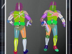 Clone Trooper Phase 2 At-Te Gunner Rigged Low Poly 3D Модель