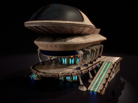 Корпус 1 3D Модель