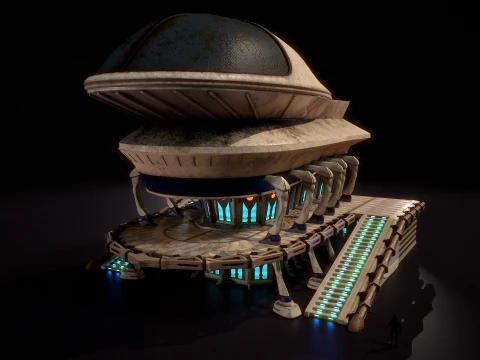 Building 1 3D Model