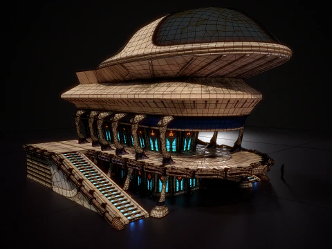 Building 1 3D Model