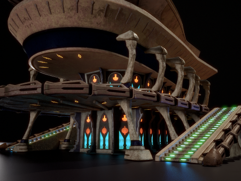 Корпус 1 3D Модель