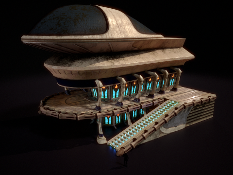 Корпус 1 3D Модель