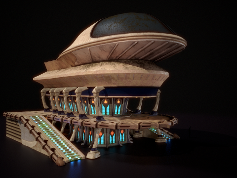 Корпус 1 3D Модель