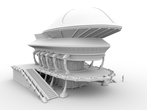 Корпус 1 3D Модель