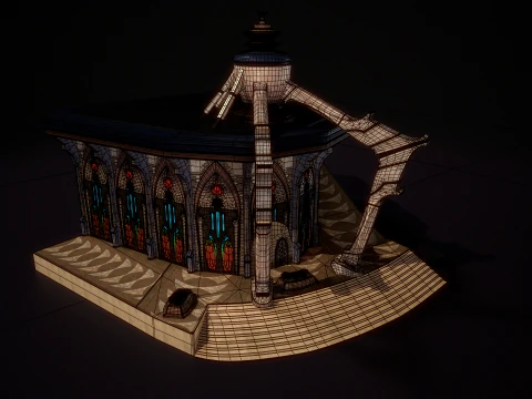 Building 2 3D Model