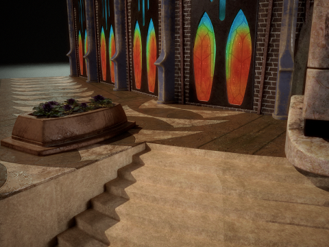 Edificio 2 Modello 3D