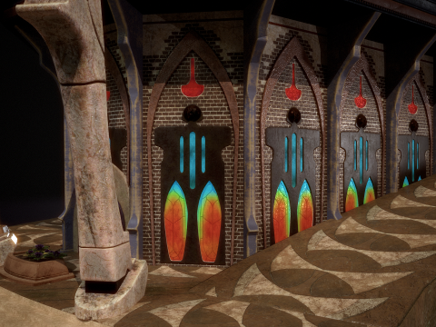 Edificio 2 Modello 3D