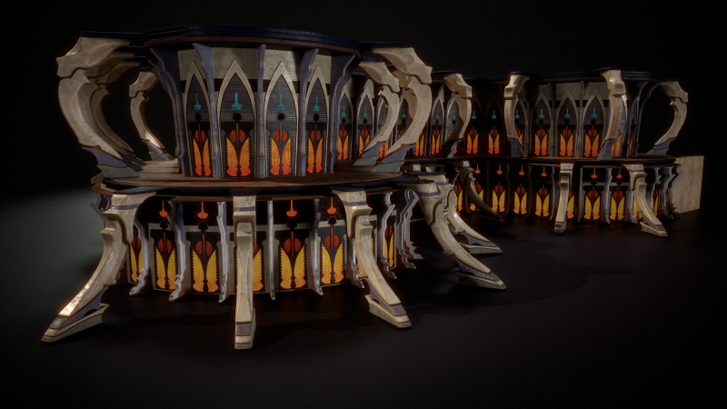 Корпус 3 3D Модель .c4d .max .obj .3ds .fbx .stl .blend