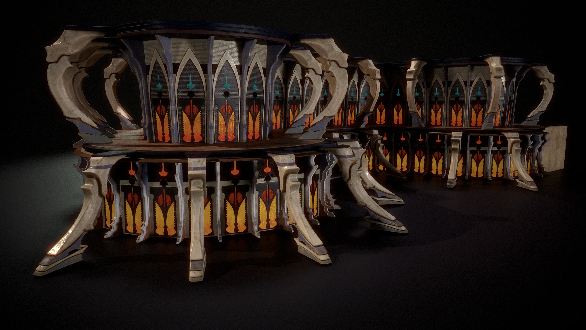 Building 3 3D Model .c4d .max .obj .3ds .fbx .stl .blend