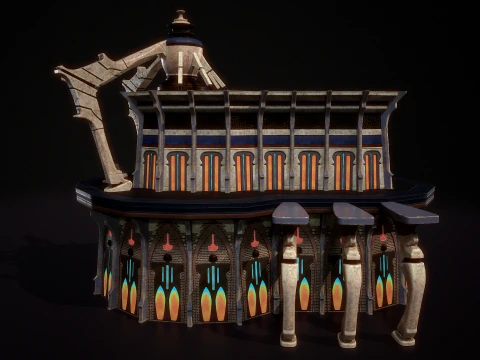 Building 4 3D Model