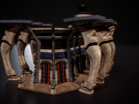 Корпус 4б 3D Модель