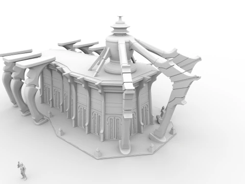 Building 4b 3D Model