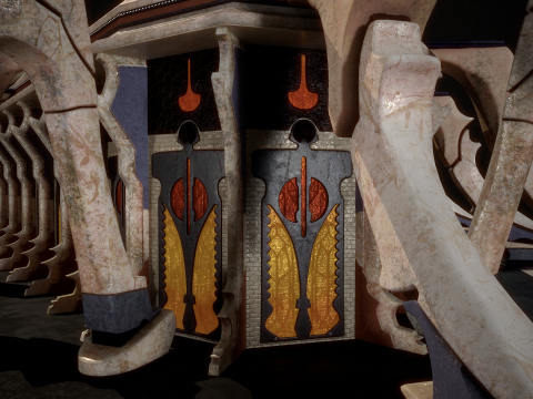 भवन 5 3D मॉडल