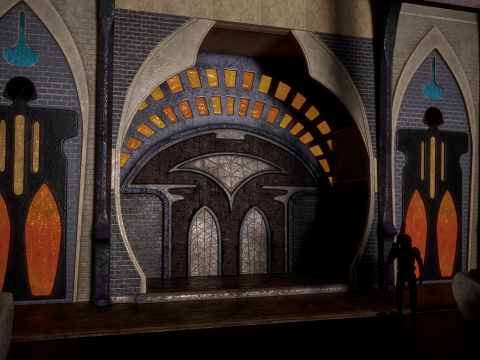 भवन 5 3D मॉडल