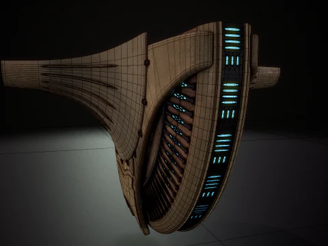 Building 6 b 3D Model