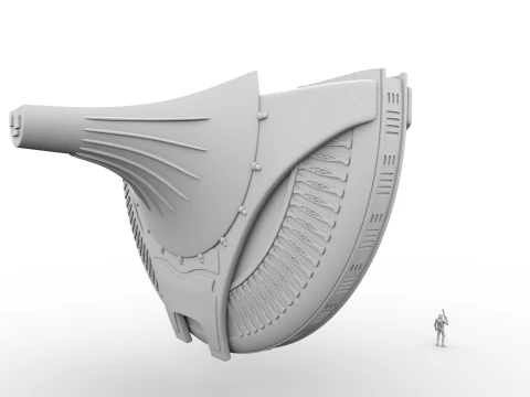 Building 6 b 3D Model