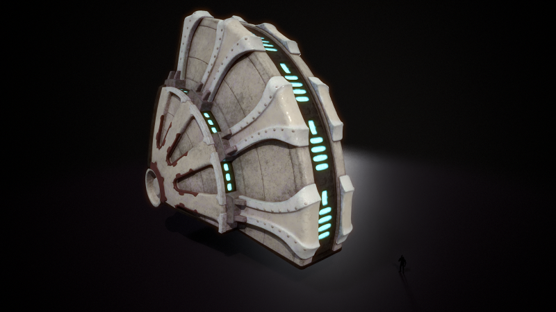 Gedung 10 Model 3D .c4d .max .obj .3ds .fbx .stl .blend