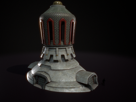 Edificio 17 Modello 3D