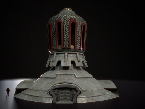 Building 17 3D Model