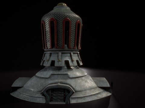 Building 17 3D Model