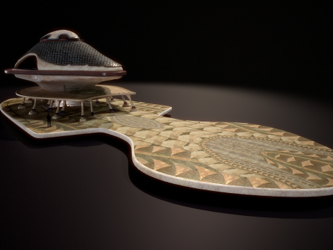 Edificio 18 Modello 3D