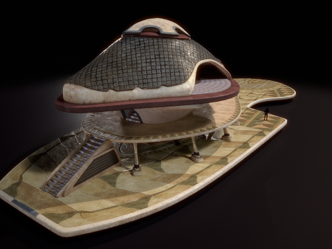 भवन 18 3D मॉडल