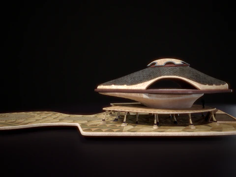Building 18 3D Model