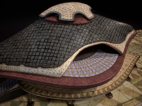 भवन 18 3D मॉडल