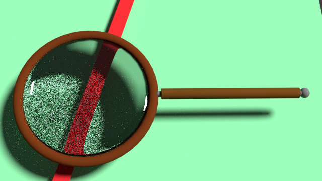 magnifying glass Model 3D .c4d .max .obj .3ds .fbx .stl .blend 