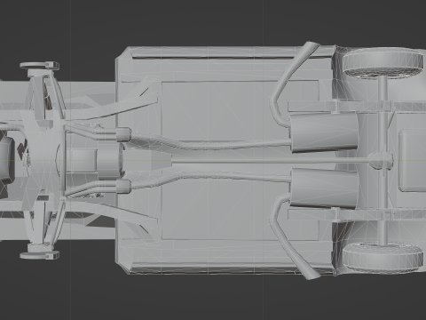 Dodge Challenger 1970 RT Low-poly Low-poly 3Dモデル