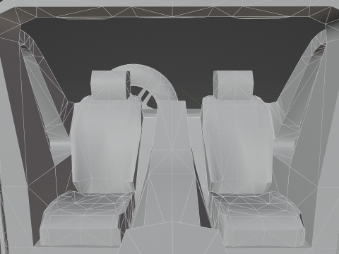 Mercedes-Maybach G650 Landaulet Low-poly 3Dモデル