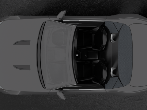 Jaguar F-type Low-poly 3D 模型