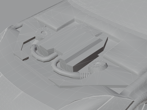 Jaguar F-type Low-poly 3D 模型