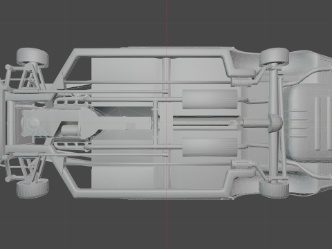 B M W - 507 low-poly 3D Модель