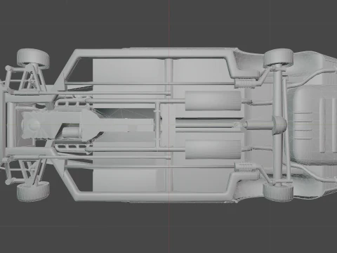 B M W - 507 low-poly 3D Model
