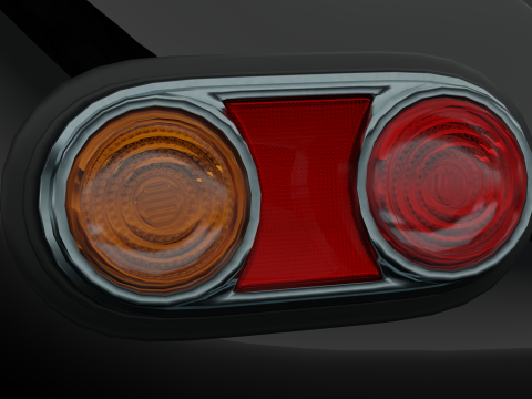 B M W - 507 low-poly 3D Модель
