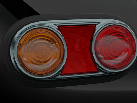 B M W - 507 low-poly 3D Model