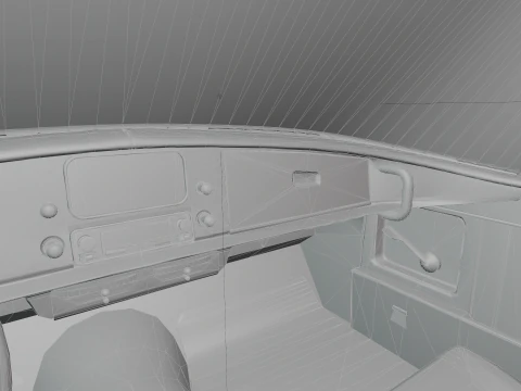 B M W - 507 low-poly 3D Model