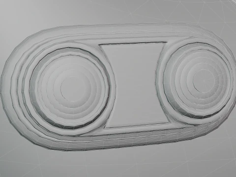 B M W - 507 low-poly 3D Model