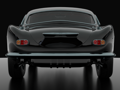 B M W - 507 low-poly 3D Модель