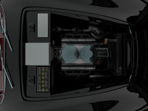 B M W - 507 low-poly 3D Model