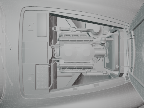 B M W - 507 low-poly 3D Модель