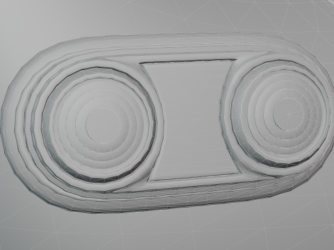 B M W - 507 low-poly 3D Модель