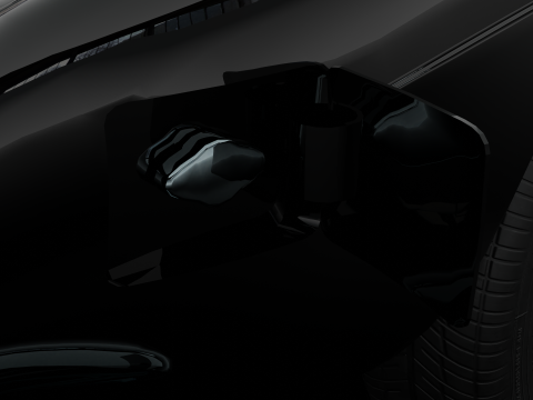 B M W - 507 low-poly 3D Модель