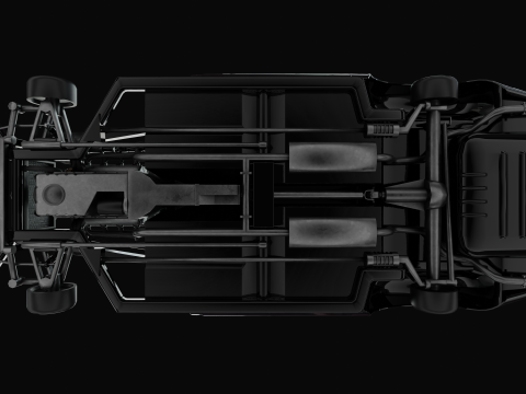 B M W - 507 low-poly 3D Модель