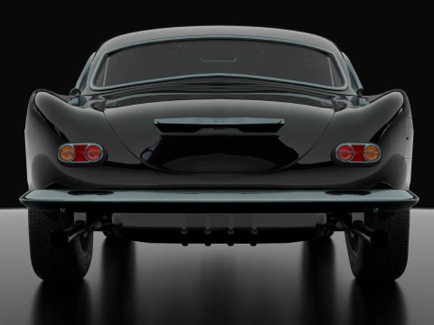 B M W - 507 low-poly 3D Model