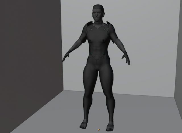 dark 404 3D Модель .c4d .max .obj .3ds .fbx .stl .blend 