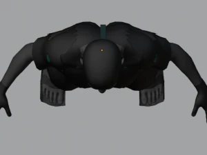 dark 404 3D Model