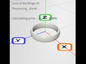 lord of the rings 3D Print Model