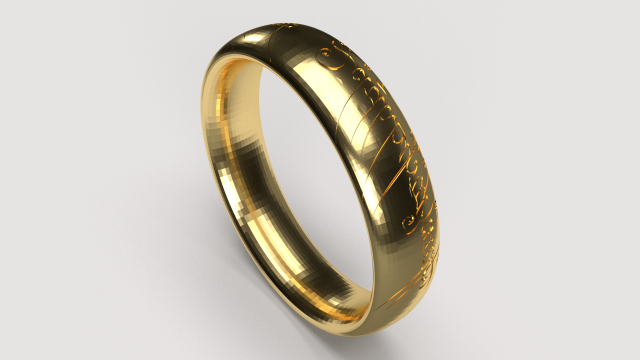 lord of the rings 3D Print Model .c4d .max .obj .3ds .fbx .stl .blend 